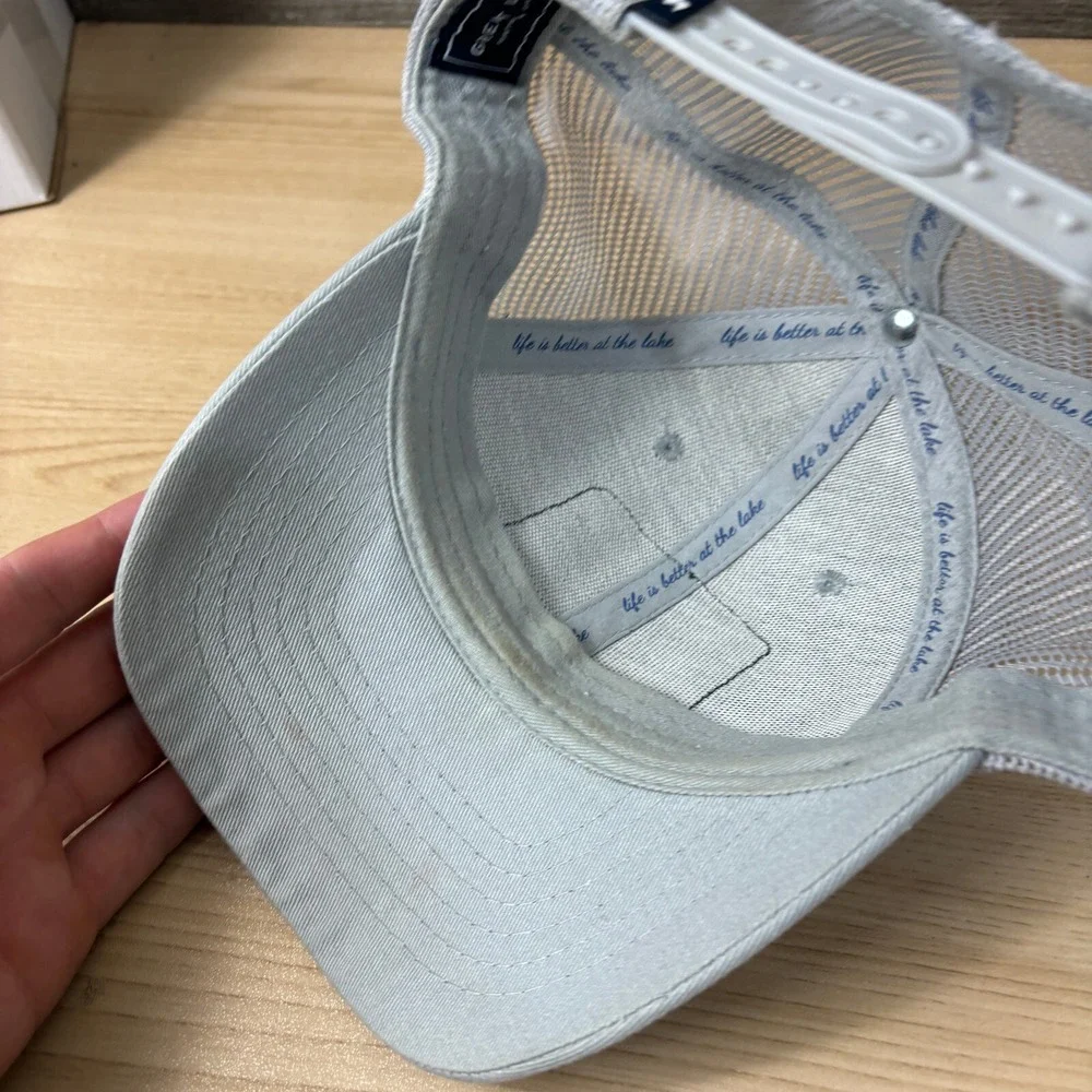 Great Lakes Hat Cap Snapback‎ Gray Minnesota One Size Adjustable